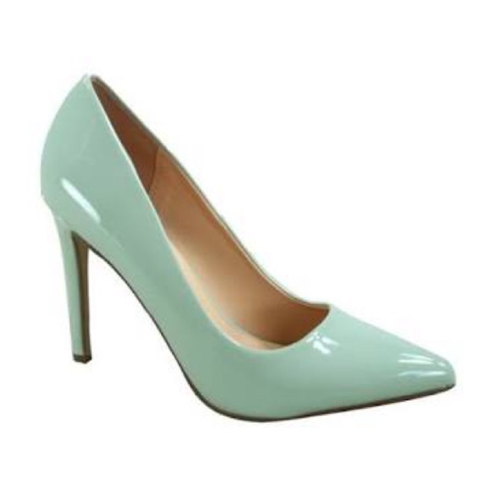Women's Mint Green Pumps